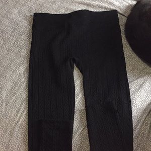 Fleece leggings